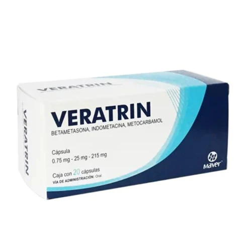 Veratrin 215/25/.75 Mg Caps 20